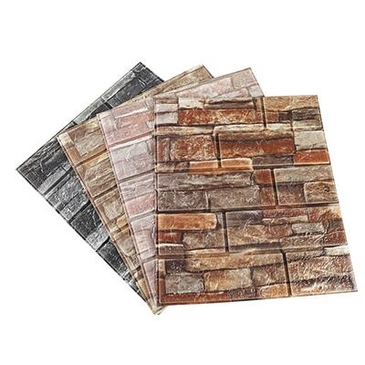 Self Adhesive Foam Brick Wallpaper Moisture-proof Moldy Resistant 3D Wall Stickers Anti-collision DIY Wall Decals Home Decor