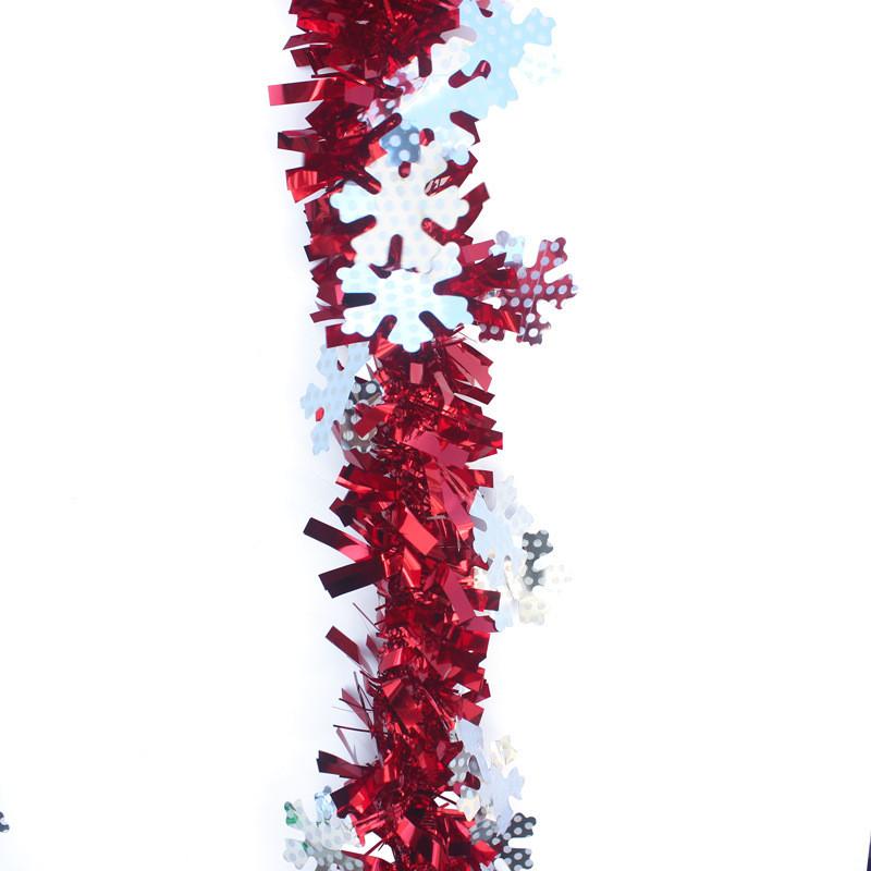 

Цветные стримеры Снежинка для рождественской вечеринки, свадебного украшения 2 м красный, золотой, серебристый, синий, пурпурный, фиолетовый, зеленый Red Snowflake Stripe