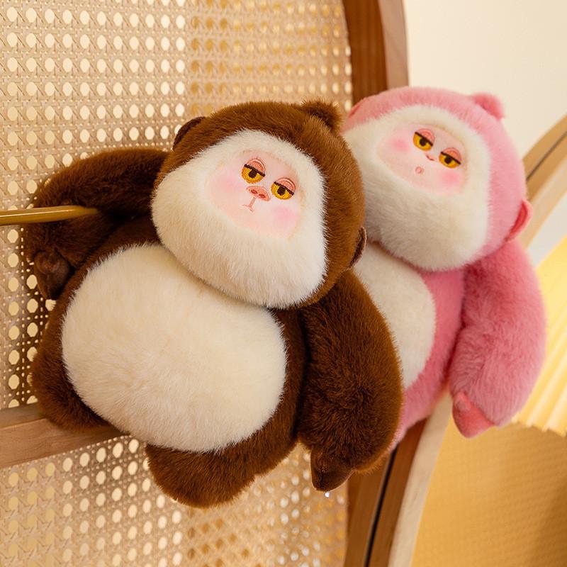 Plush Cute Monkey Cartoon Gorilla Doll To Soothe Children Birthday Holiday Gift