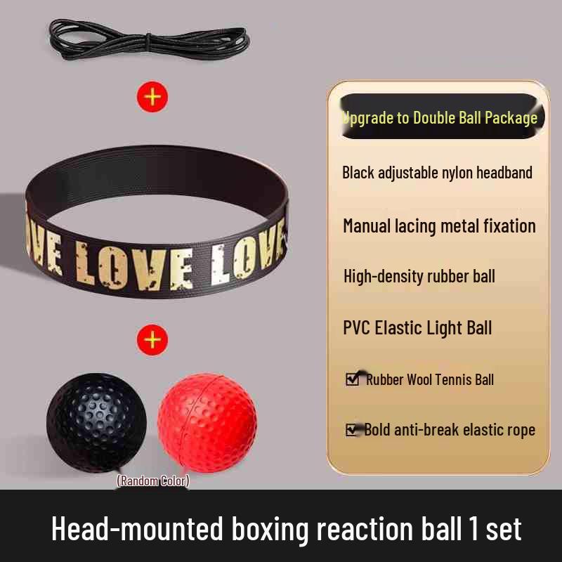 Boxing Reaction Ball for Kids & Adults - Focus, Fitness & Stress Relief