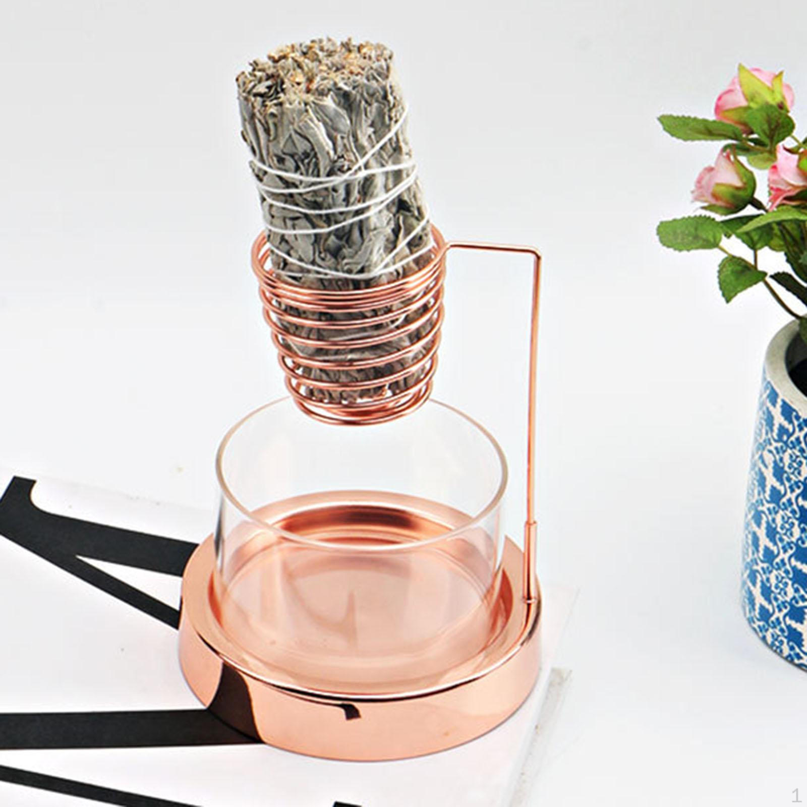 

Настольный держатель для благовоний, подарок на год мудреца, украшение, металлическая горелка розового золота