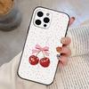 Cute cherry Phone Case Silicone Soft For IPhone 17 16 15 14 13 12 11 X XR Plus Pro Max Plus