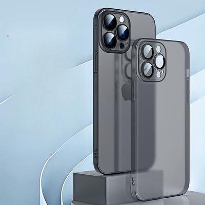 IPhone 15 Promax Ultra-thin PC Hard Case Suitable for Apple 14 Mobile Phone Case 13 Matte Protective Case Not Yellow
