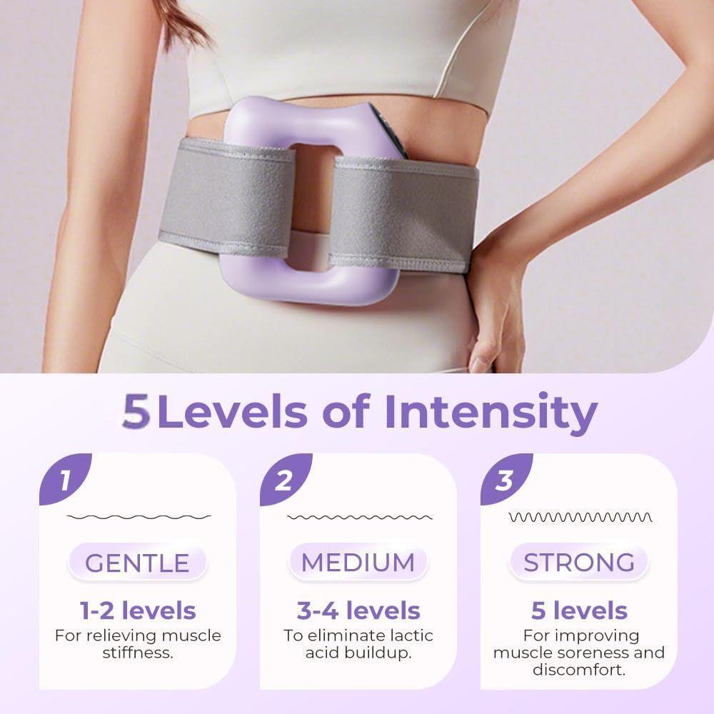 High-Frequency Vibration Multifunctional Full-Body Fascia Ring Ergonomic Design Full-Body Fat Burning and Shaping