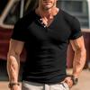 Casual Sports Slimming Men's Short-sleeved T-shirt