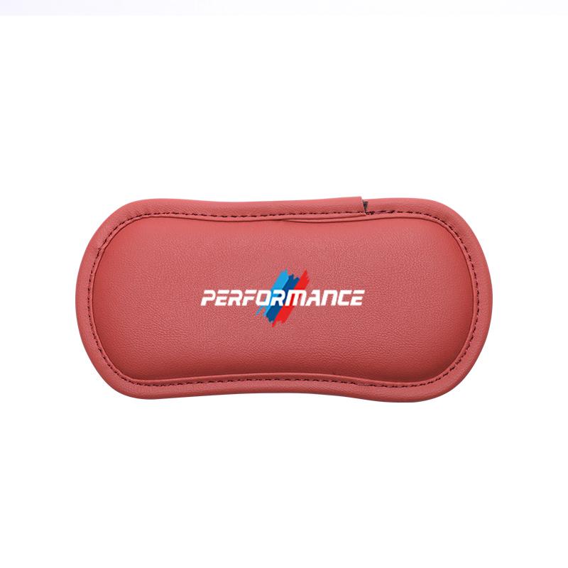 CDKO4 Car Leg Cushion Knee Pad Memory Foam Leather Interior Rest Comfort For BMW iX1 i7 F07 F48 F39 F34 F40 F45 F46 G30 G20 Stickers