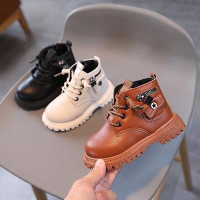 Kinder Martin Stiefel weich besohlt Jungen Stiefel Lederstiefel