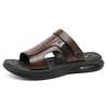 Fashion 2025 Summer Fashion Men Sandals Man Beach Leather Sandals Luxury Sandals Men Outdoor Beach Casual Shoes Cheap Male Sandals