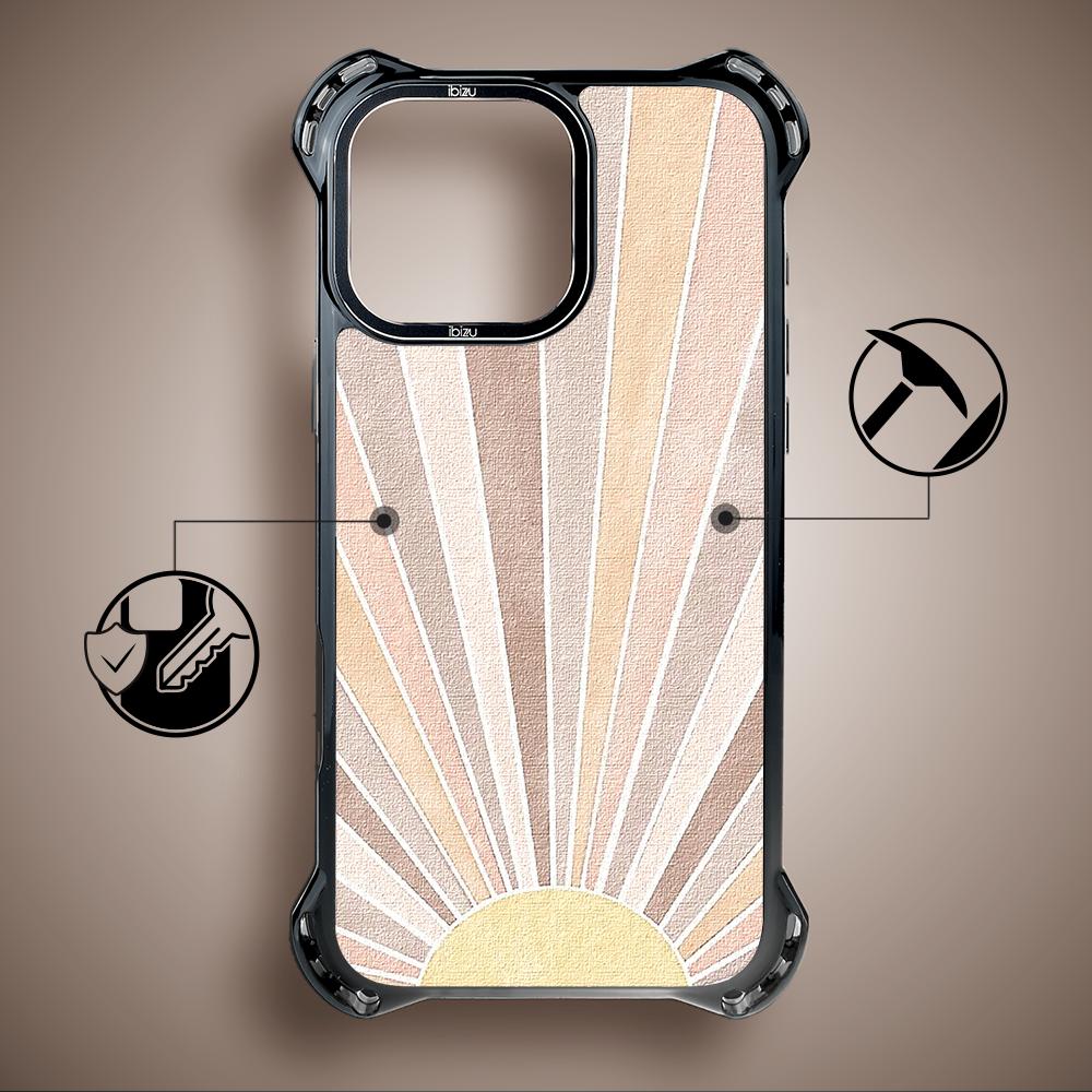 Case Iphone 15 Pro Ibizu Dropguard Ultra Z Magsafe, Boho, Sunrise