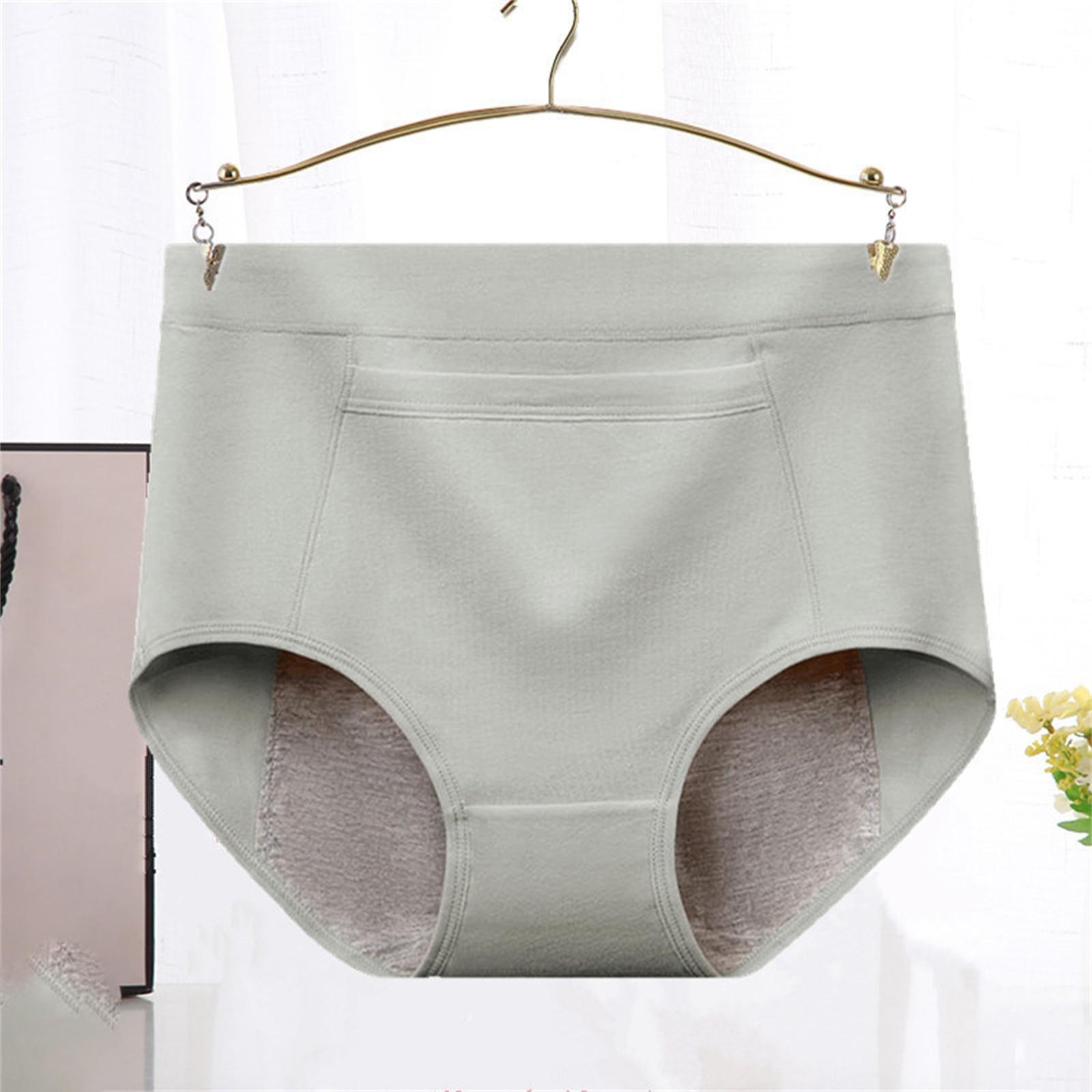 

Женские менструальные трусики со средней талией, хлопковые послеродовые женские трусики, полностью закрытые трусики 3X-Large
