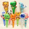 Free Shipping: Children's Day Cartoon Balloon Inflatable Stick – Handheld Cheering Bat