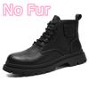 FashionMen Shoe Leather Men's High Top Shoes Classic Motorcycle Boots Riding Mid-Calf Ankle Boots Leisure Walk Non-Slip Man Basic Boots