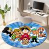 Cute Monkey D. Luffy from the Japanese manga ONE PIECE carpet is soft, home, bedroom, door mat decoration, and non slip carpet E10