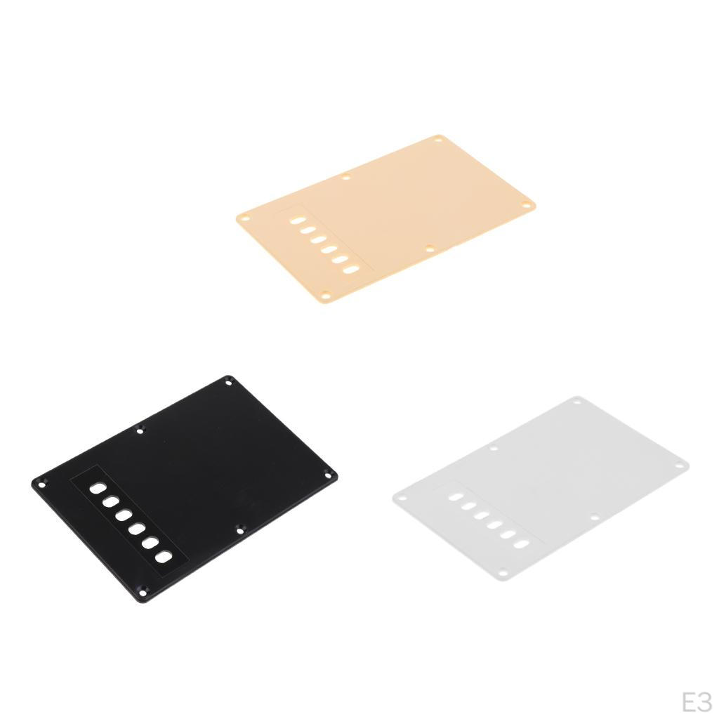 6-Loch-Gitarren-Tremolo-Hohlraumabdeckung, Rückplatte für E.