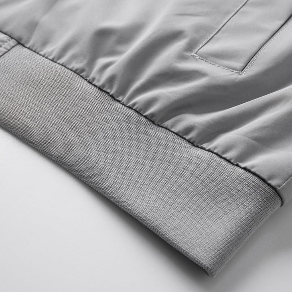 Autumn Jacket Loose Casual Business Stylish Blouson Large Size [EASTEMPO] Men's MA-1 (2XL, Gray)