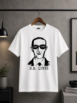 DB Cooper T-Shirt Flugzeugentführer Fallschirmspringen Fallschirm Lösegeld Scheine Poster T-Shirt