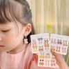 Girls' Ear Clips Cute Cartoon Children's Earrings Little Girls Princess Earrings No Pierced Ears Fake Earrings No Ear Jewelry