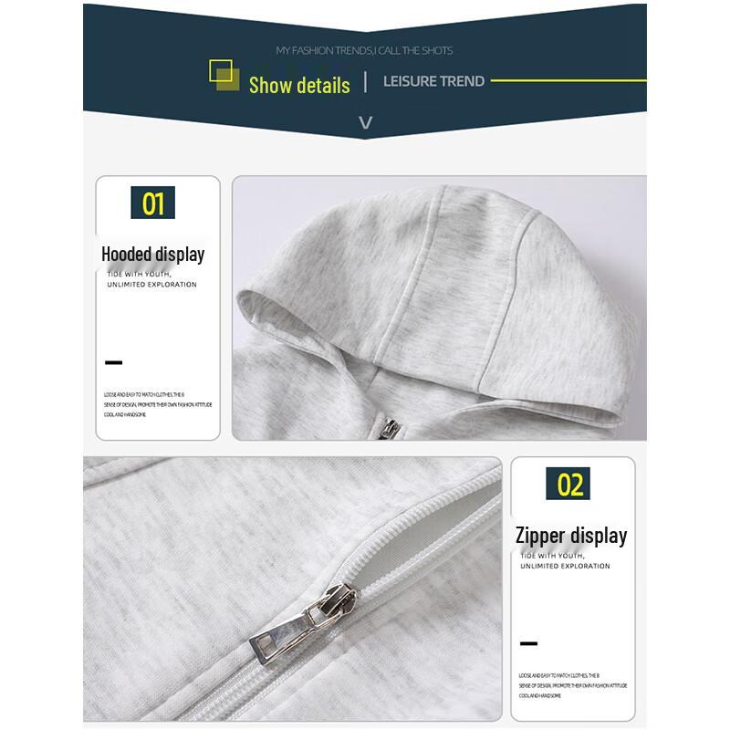 Mark Fairwhale Men's Hooded Zip-Up Sweatshirt