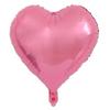 10inch Five-pointed Star Heart Foil Balloons White Black Pentagram  Balloon Kids Toy Wedding Birthday Party Decoration