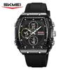 SKMEI 2602 Luxury High-end Men's Digital Sport Watch Waterproof LED Light Chronograph Alarm Date Week Countdown Casual Clock Men