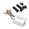 Brush Controller Throttle Grip Kit Good Heat Dissipation Electric Bike Controller Kit 24V 350W