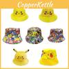 Cartoon Pikachu Fisherman Hat For Kids And Parents Cute Outdoor Sun Hat