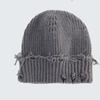 Knitted Hat, Children's Woolen Hat, Perforated Hat, Versatile And Eye-catching, Small Face