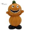 Eco-friendly Halloween Decor Pumpkin Figure Ornaments, Hand-Painted Resin Decorations with Unique Creative Display Expressions, Figurine for