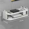 Punch-Free Router Storage Rack Wall Mount Set-Top Box Storage Organizer Wifi Hanging Shelf  Home