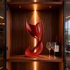 3D Printed Minimalist Abstract Rose Figurine – INS Style Home Desktop Decoration