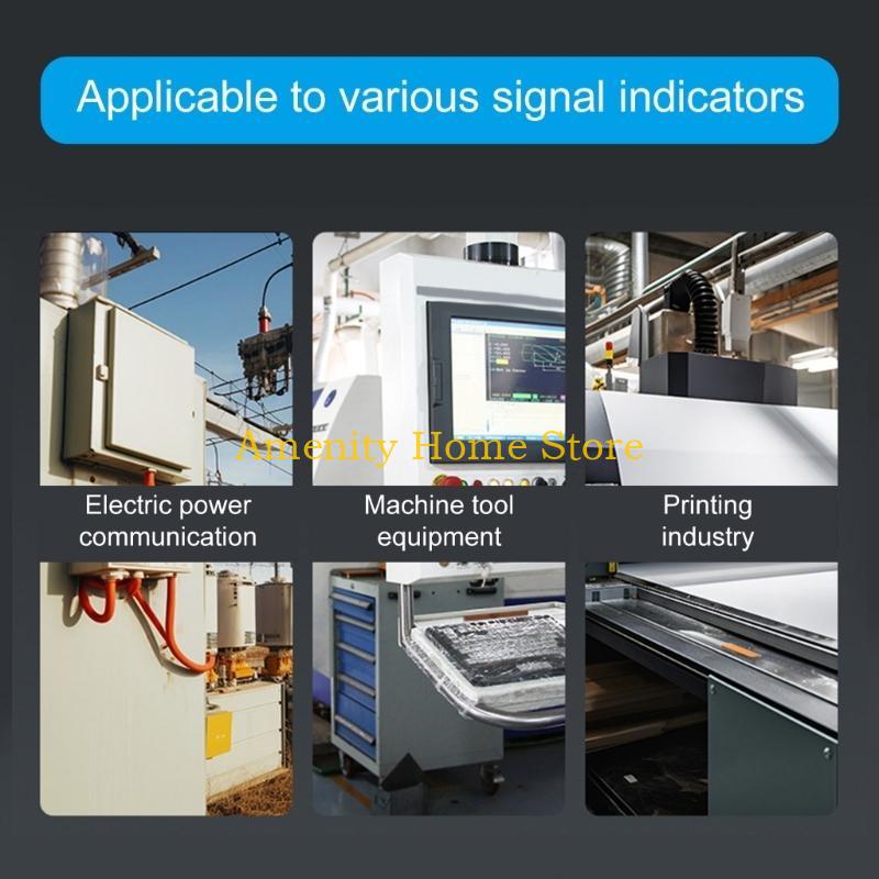 F26C 22mm Square Head Digital Ammeter Backlit Screen Current Tester Current Meter 0-100A Current Detector