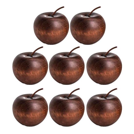 Mini Holz Fruchtförmiger Ätherisches Öl Diffusor Tragbarer Lufterfrischer Rustikaler Auto Aromatherapie Diffusor für Auto Haus Schlafzimmer Büro Schreibtisch Sauna Yoga