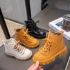 Children's Short Boots Spring and Autumn Girls' Boots Boys' Shoes British Style Short Boots Baby Boots