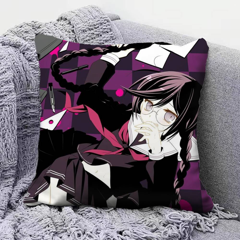Danganronpa Game Anime Home Sofa Cushion Covers and Aecorative Custom Pillow Covers