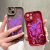 Custodia per telefono in silicone morbido con stampa a scala quadrata Custodia per telefono con copertura completa Custodia in gomma antiurto per fotocamera per iPhone Infinix Tecno OnePlus