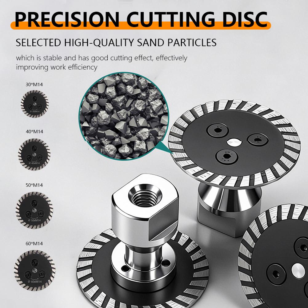 M14 Mini Diamond Saw 30/40/50/60mm Cutting Grinding Wheel Disc For Stone Ceramic Tile Precision Carving Wheel Tools