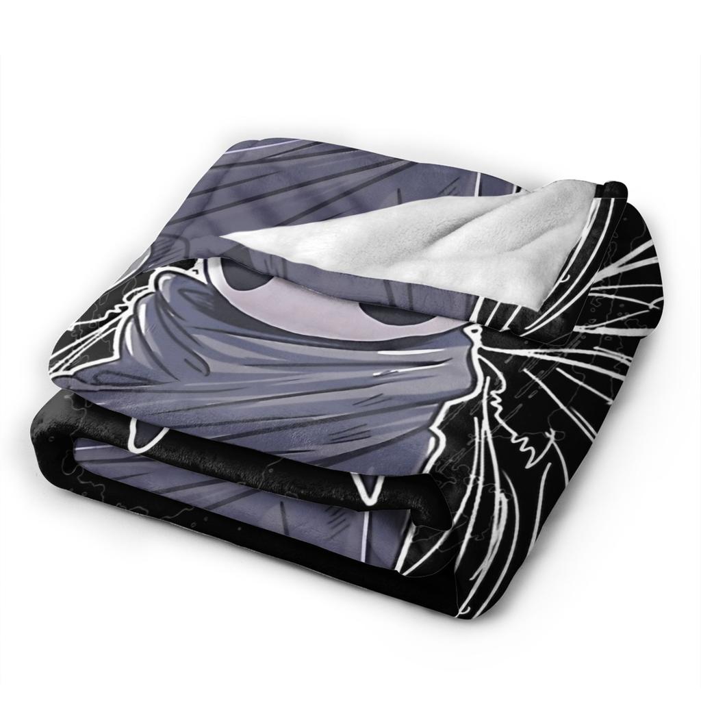 Dark Ghost Cartoon Game Flannel Throw Blankets Hollows Knights Blanket For Bedding Travel Lightweight Thin Quilt,