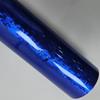 High Glossy Electroplated Forged Carbon Fiber Blue Auto Stickers for Car Wrap Vinyl Decals for Vehicle Car Film Cover Adhesive