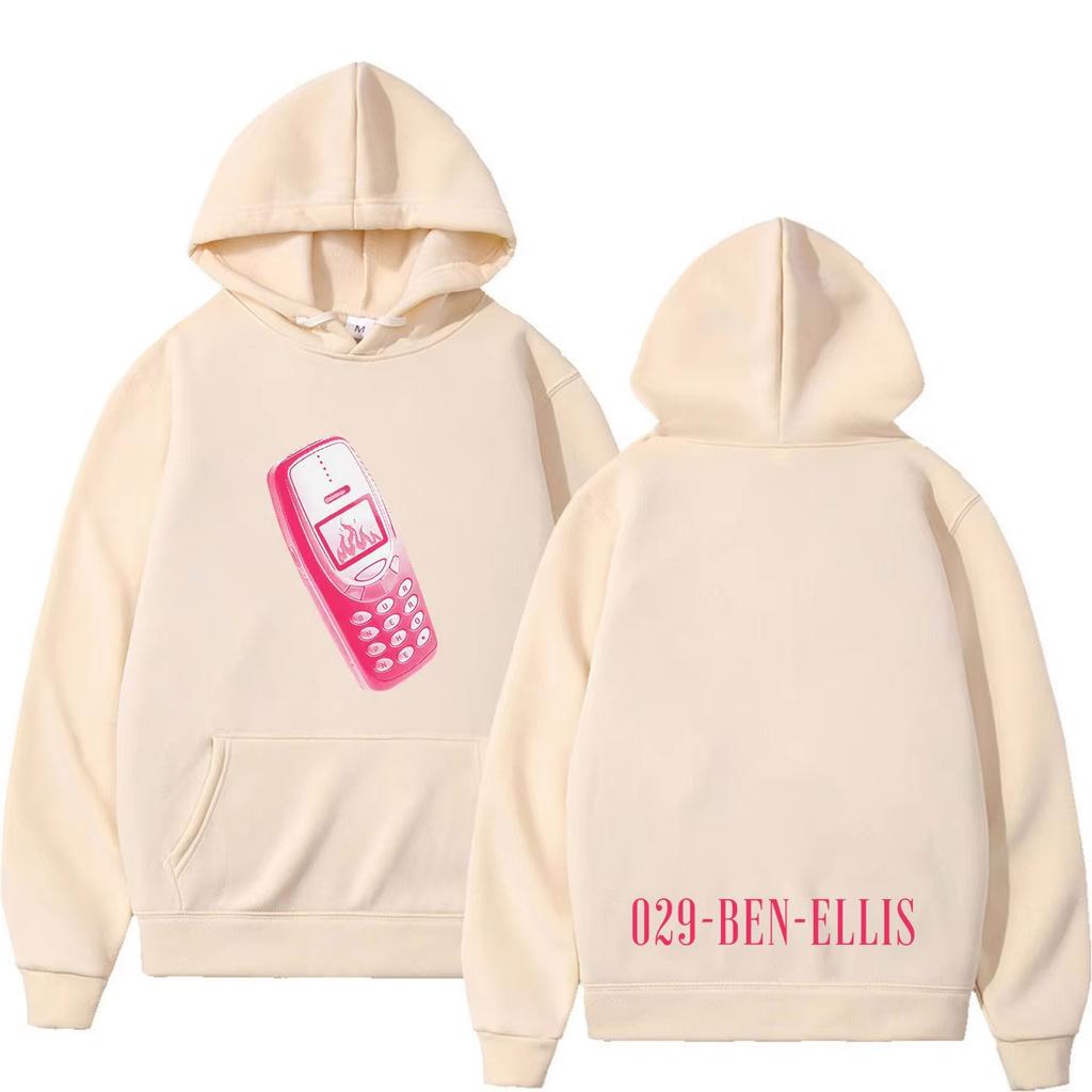 Singer Ben Ellis Tour 2026 Print Hoodie Men Women Fashion Hip-hop Pullover Long Sleeves Loose Casual Oversized Unisex Harajuku high quality