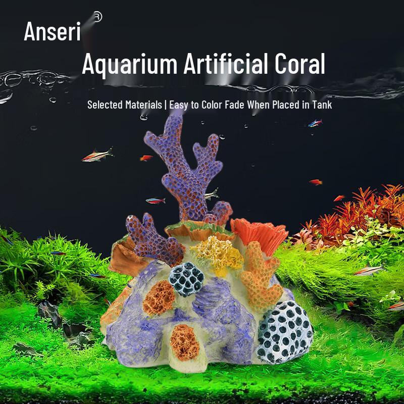 Simulated Coral Resin Aquarium Decoration