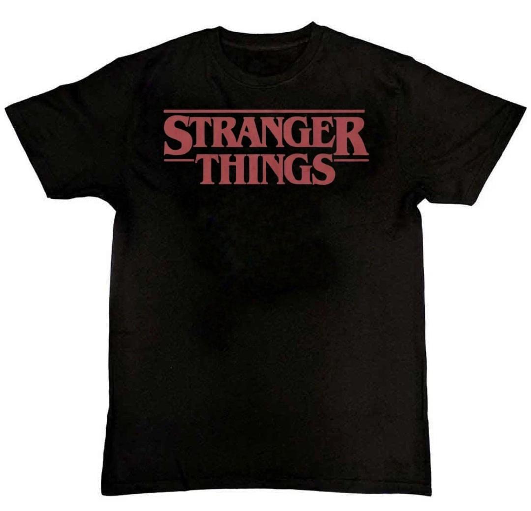 STRANGER THINGS Graphic Print Mens T-Shirt S