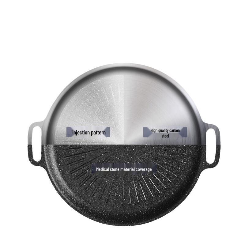 Maifan Stone Sun Pattern Grill Pan