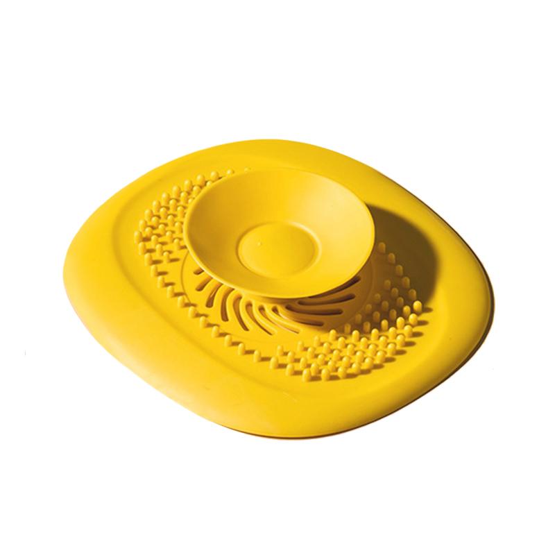 Bathroom Hair Extension Stopper Silicone Shower Floor Drain Cover Filter Drainer, Hair Extension, Bathroom Accessories