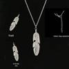 Bohemian Retro Feather Long Necklace