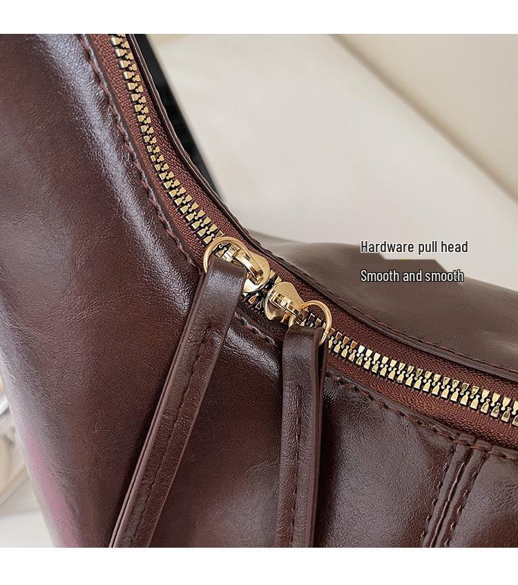 Women's Retro Y2K Autumn/Winter Crossbody Tote - Versatile High-End Fashion Bag
