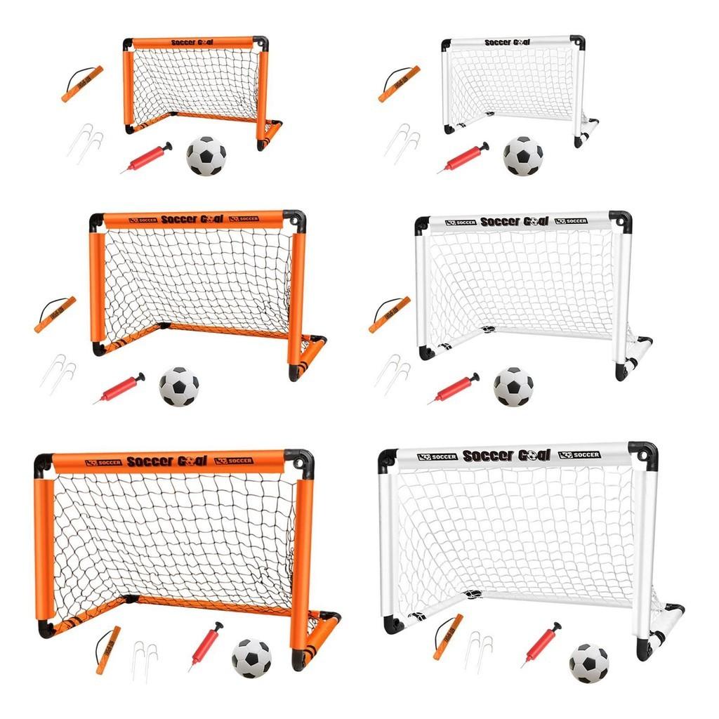 Football Gate Foldable Soccer Goal Park Playground Yard Compact Practice Portable Children's Outdoor Sports Training Set
