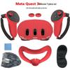 Meta Quest 3 Silicone Protective Case: 7-Piece Set for Controller & Host - Anti-Slip, Anti-Drop VR Accessories