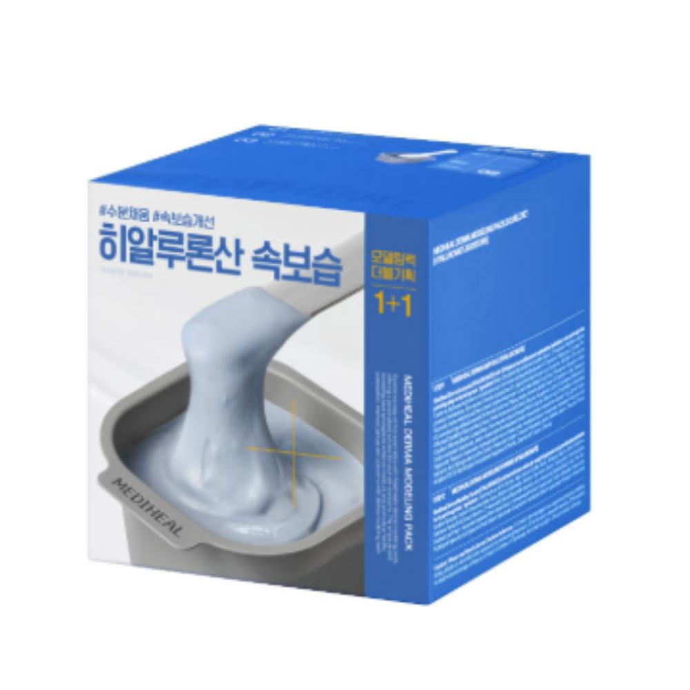 

Mediheal Derma Modeling Pack Hyaluronic Acid 1+1 Quick Moisture & Hydration Mini Mask Set