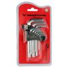 SET OF HEX KEYS Short Allen keys 9 pcs 1.5-10mm Vorstahl