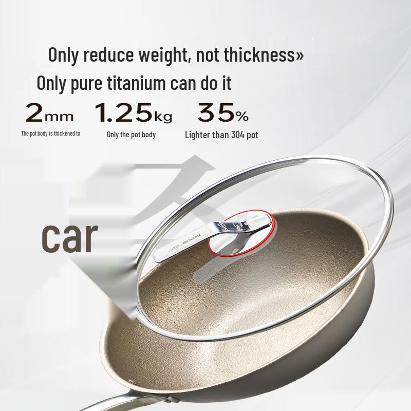 COOKER KING Pure Titanium Non-Stick Wok